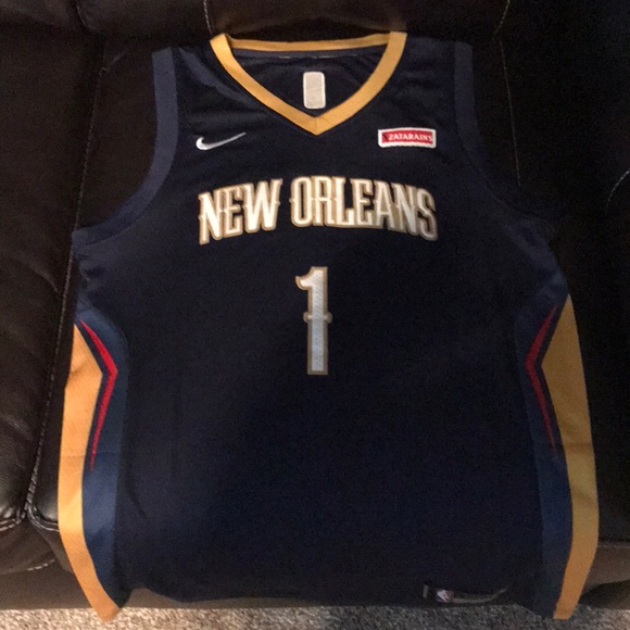 Youth New Orleans Pelicans Zion Williamson Jersey - Picture 1 of 8